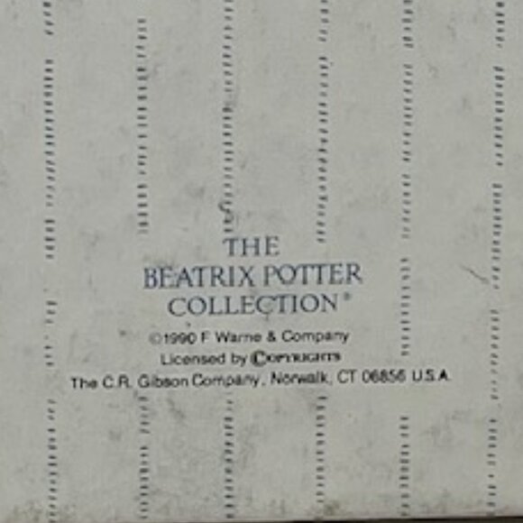 VTG 1990 Beatrix Potter Collection Grandma's Brag Book 10 Pages 20 Photos 6"x4" - Picture 11 of 12